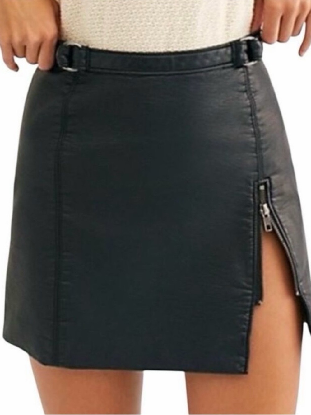 Free People Midnight Magic mini skirt